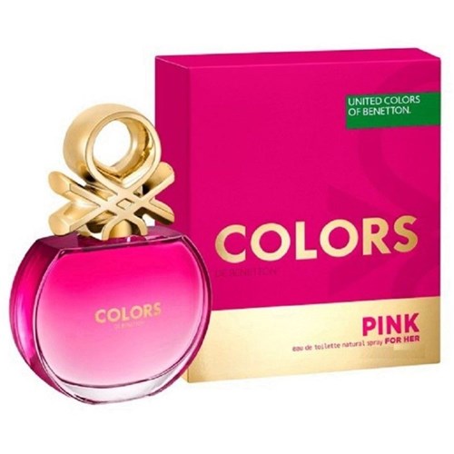 Perfume Benetton United Colors Pink 80 Ml Feminino Edt