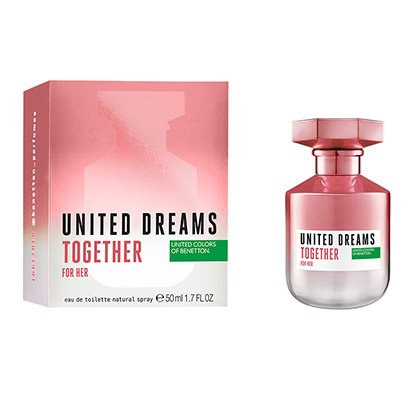 Perfume Benetton United Dreams Together For Her Feminino EDT 50ml