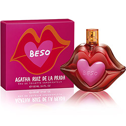 Perfume Beso Feminino Eau de Toilette 100ml - Agatha Ruiz de La Prada