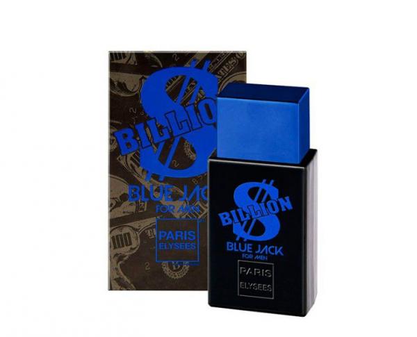 Perfume Billion Blue Jack For Men 100mL - Paris Elysees