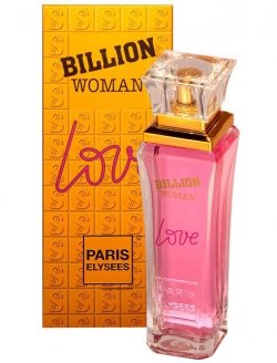 Perfume Billion Woman Love Edt 100ml Feminino - Paris Elysees
