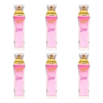 Perfume Billion Woman Love Paris Elysees 100ml Edt CX com 6 unidades Atacado