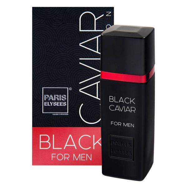 Perfume Black For Men Caviar Collection 100 Ml - Paris Elysees - Paris Elysses