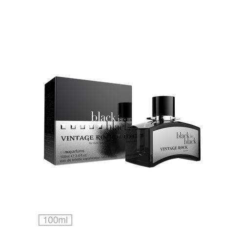 Perfume Black Is Black Vintage Rock Nu Parfums 100ml