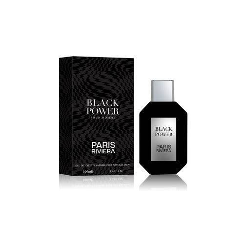 Perfume Black Power Paris Riviera Eau de Toilettemasc 100ml