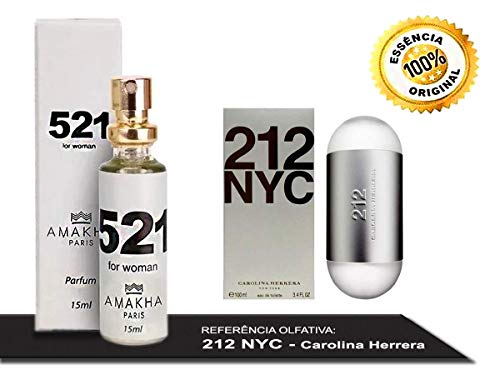 Perfume Bolsa 521 Woman Amakha 212 NYC Carolina Herrera