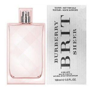 Perfume Burberry Brit Sheer Feminino 100ml Edt Cx Branca