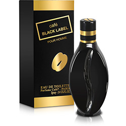 Perfume Café Black Label Masculino Eau de Toilette 100ml - Café