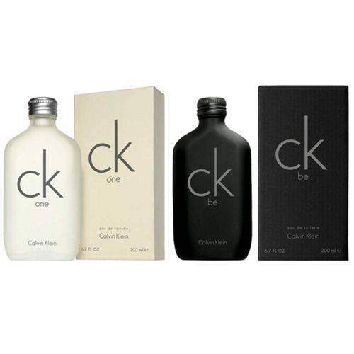 Perfume Calvin Klein Ck One Unissex 200ml + Perfume Calvin Klein Ck Be Unissex 200ml