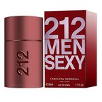 Perfume Carolina Herrera 212 Men Sexy Eau de Toilette Masculino 50 Ml