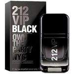 Perfume Carolina Herrera 212 Vip Black Eau de Parfum Masculino 50 Ml