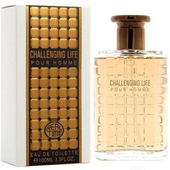 Perfume Challenging Life - Real Time Coscentra - Masculino - Eau De... (100 ML)