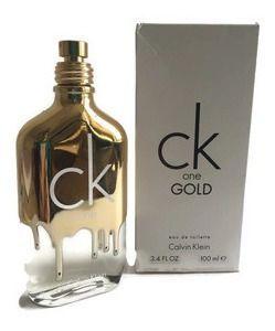 Perfume Ck One Gold Unissex Edt 100ml Original Cx Branca
