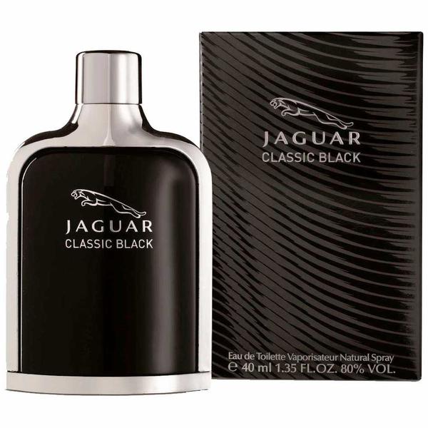 Perfume Classic Black de Jaguar Eau de Toilette Masculino 40 Ml