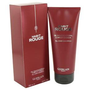 Perfume/Col. Masc. Habit Rouge Guerlain Hair & P/ Corpogel de Banho - 200 Ml