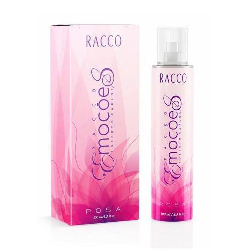 Perfume Colônia Feminina Racco Emoções Rosa Roberto Carlos