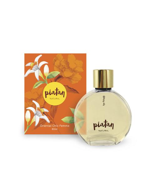 Perfume Colônia Piatan Oriental Chic Femme 60ml