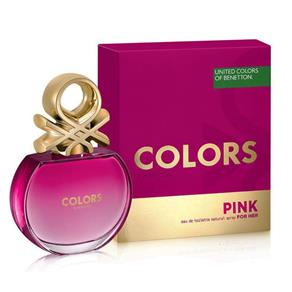 Perfume Color Pink Feminino Eau de Toilette - Benetton - 80 Ml