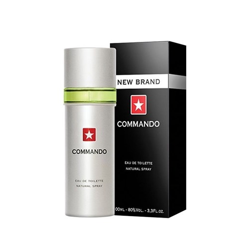 Perfume Commando For Men - New Brand - Masculino - Eau de Toilette (100 ML)