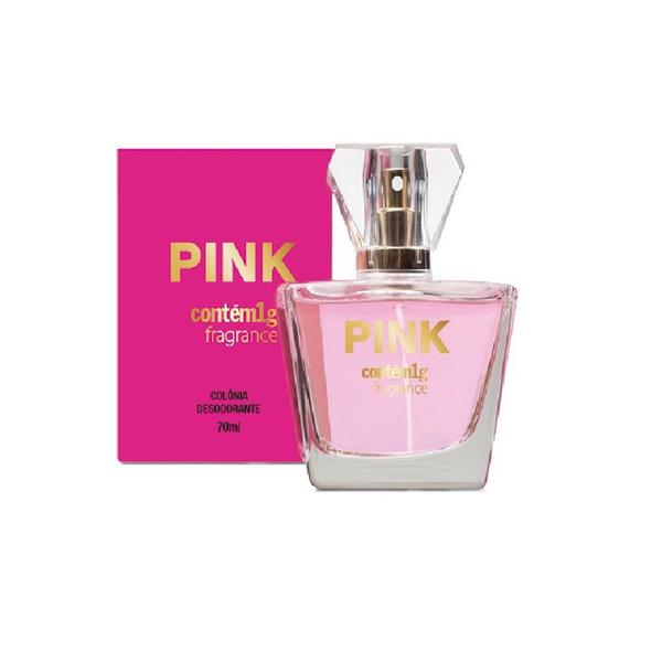 Perfume Contém1g Pink 70ml Fragrância Pink Femme - Contém 1g