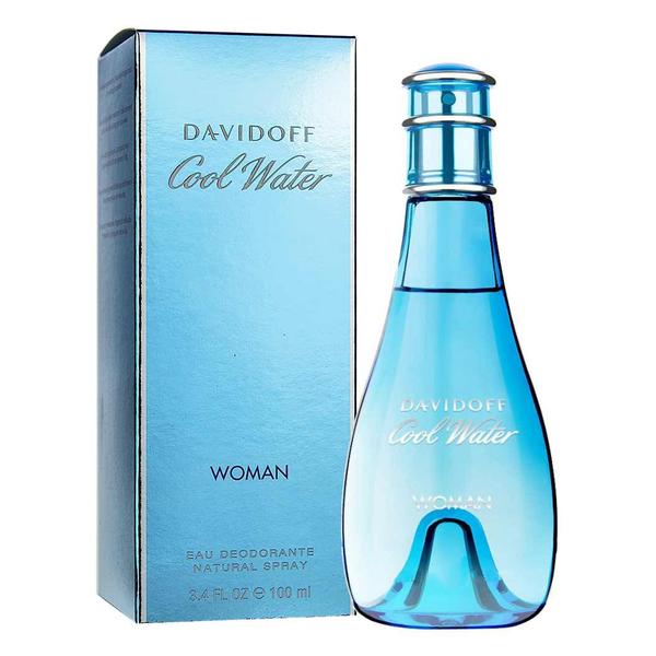 Perfume Cool Water Feminino Eau de Toilette 100ml - Davidoff