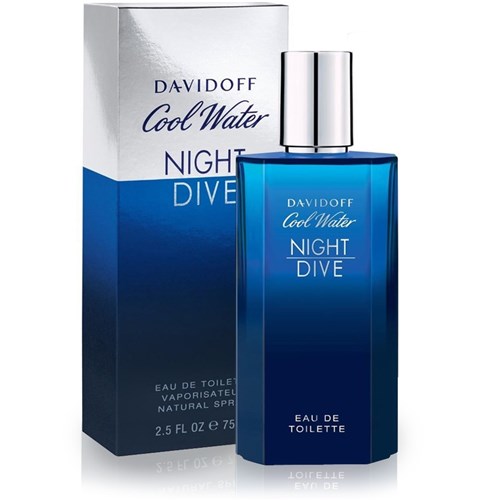 Perfume Cool Water Night Dive Masculino Eau de Toilet 125Ml Davidoff