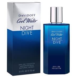 Perfume Cool Water Night Dive Masculino Eau de Toilet 125Ml Davidoff