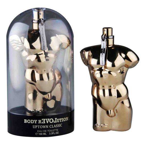 Perfume Coscentra Body Revolution Gold Masculino Eau de Toilette 100ml