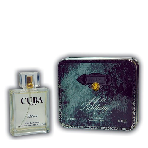 Perfume Cuba Black EDP Lata 100ml