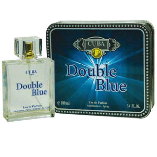 Perfume Cuba Double Blue Masculino Eau de Parfum 100ml | Cuba Paris