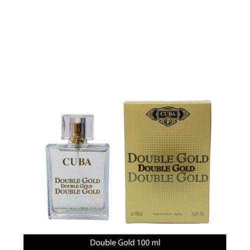 Perfume Cuba Double Gold Masculino 100ml