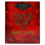 Perfume cuba gold lady edp feminino 100ml original