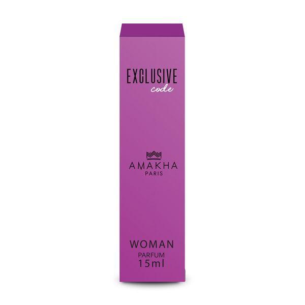 Perfume de Bolso Feminino Exclusive Code Amakha Paris 15ml