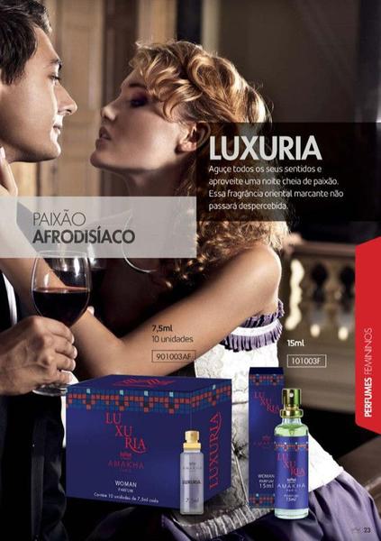 Perfume de Bolso Feminino Luxuria Amakha Paris 15ml