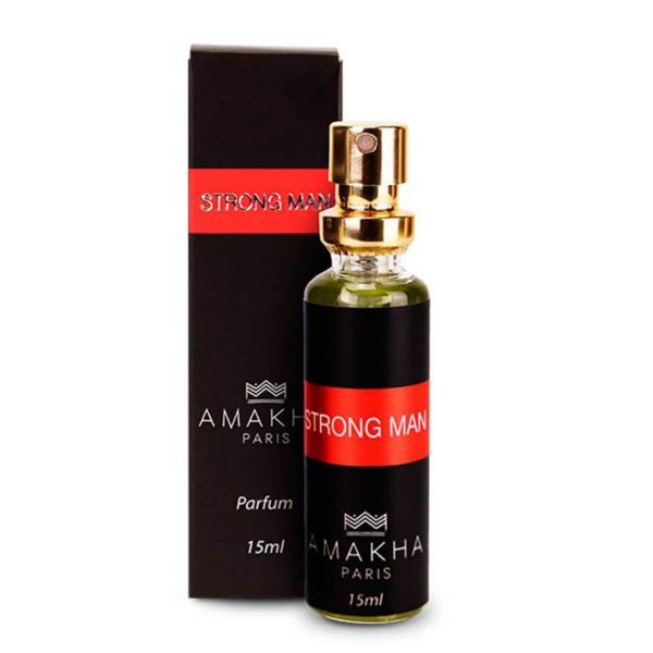Perfume de Bolso Importado Masculino Amakha Paris - Strong Man