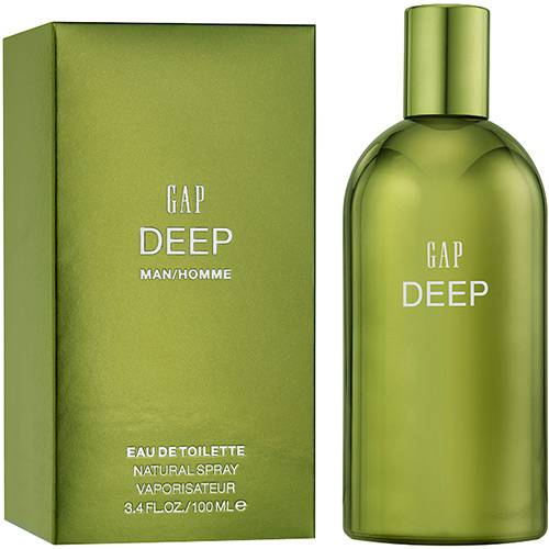 Perfume Deep Homme Masculino Eau de Toilette 100ml - Gap