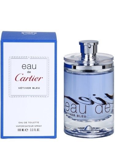 Perfume Eau de Cartier Vetiver Bleu - Cartier - Eau de Toilette (100 ML)