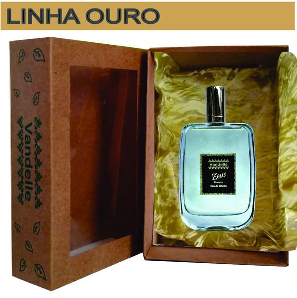 Perfume Eau de Toilette Vandelle - Linha Ouro - 100ml - Cod:853