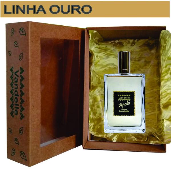 Perfume Eau de Toilette Vandelle - Linha Ouro - 50ml - Cod:852