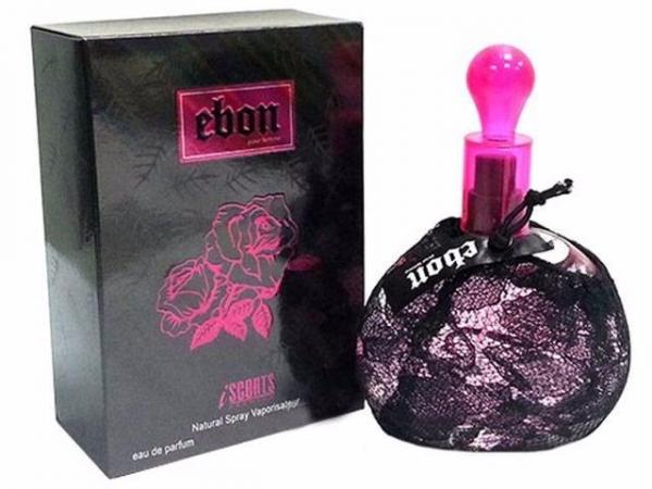 Perfume EBON EDP Fem 100 Ml - I Scents Familia Olfativa Black XS By Paco Rabanne - Importado