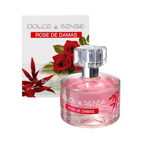 Perfume EDT Dolce e Sense Rose de Damas 60ml