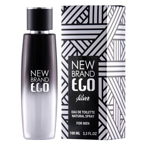 Perfume Ego Silver Masculino Eau de Toilette New Brand 100Ml