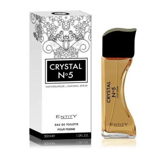 Perfume Entity Crystal No5 Women Feminino Eau De Toilette 30ml