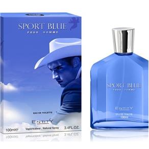 Perfume Entity Sport Blue Masculino Eau de Toilette 100ml