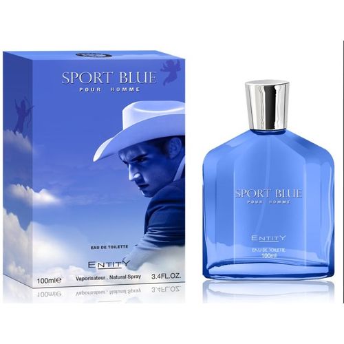 Perfume Entity Sport Blue Masculino Eau de Toilette 100ml