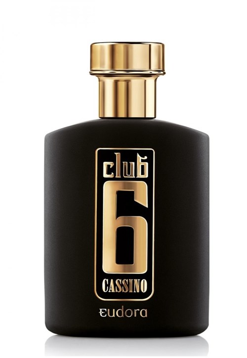 Perfume Eudora Masculino Club 6 95ml Cassino Preto