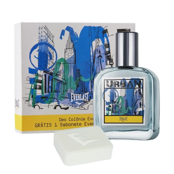 Perfume Everlast Urban Masculino Kit Cologne e Sabonete