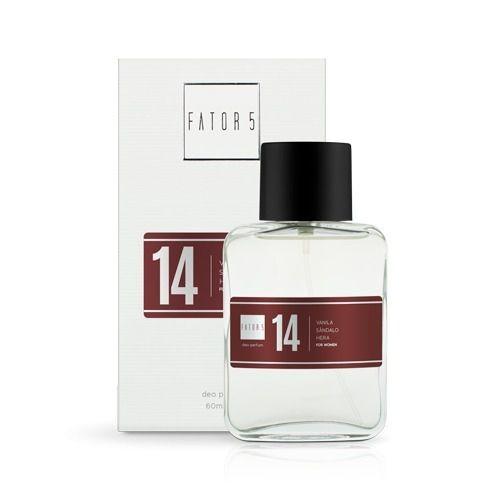 Perfume Fator 5: Número 14 Inspiração: Dolce e Gabanna