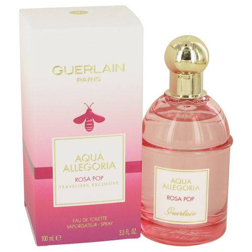 Perfume Feminino Aqua Allegoria Rosa Pop Guerlain 100 Ml Eau de Toilette