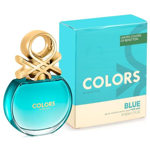 Perfume Feminino Benetton Colors Blue Eau de Toilette 80ml - Geral